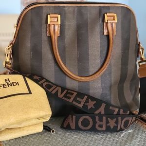 SOLD Fendi Penguin crossbody two way bag